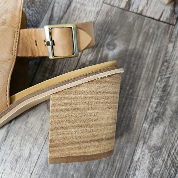 Western Leather Ankle Booties Suede Chinese Laundry Caleb Womens 11 Block Heel - Picture 10 of 16